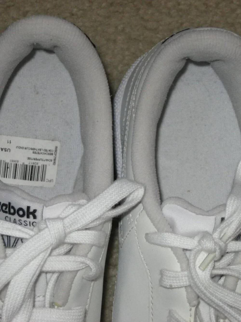 Reebok Club Classic Vector Mens Sneakers Shoes Size 11 EUC Like New